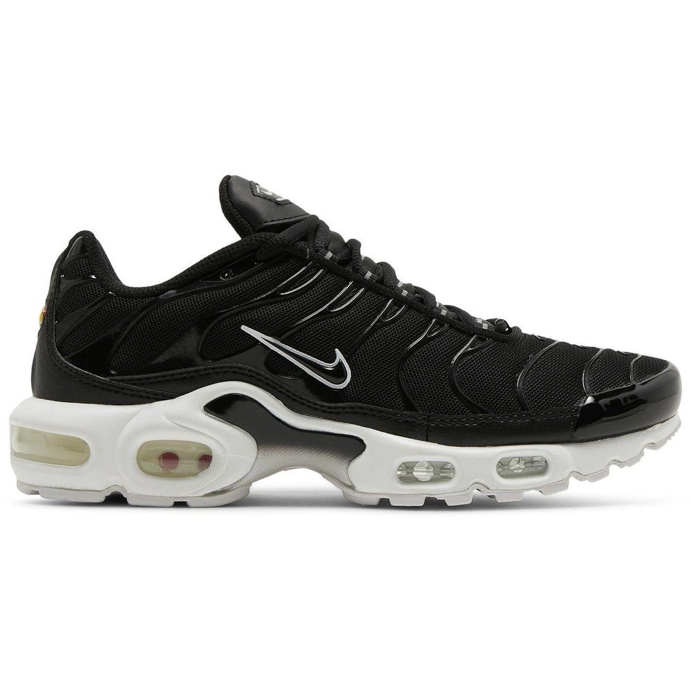 Size 5‎ - Women's Nike Air Max Plus Black-Black-White Running Shoes DM2362-001